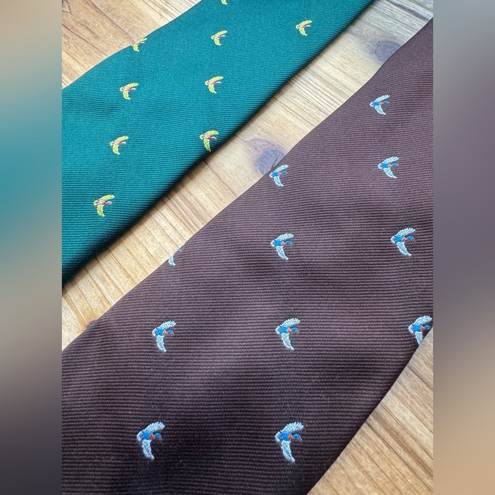 LOT Thilmers Vintage Mallard Ducks Ties